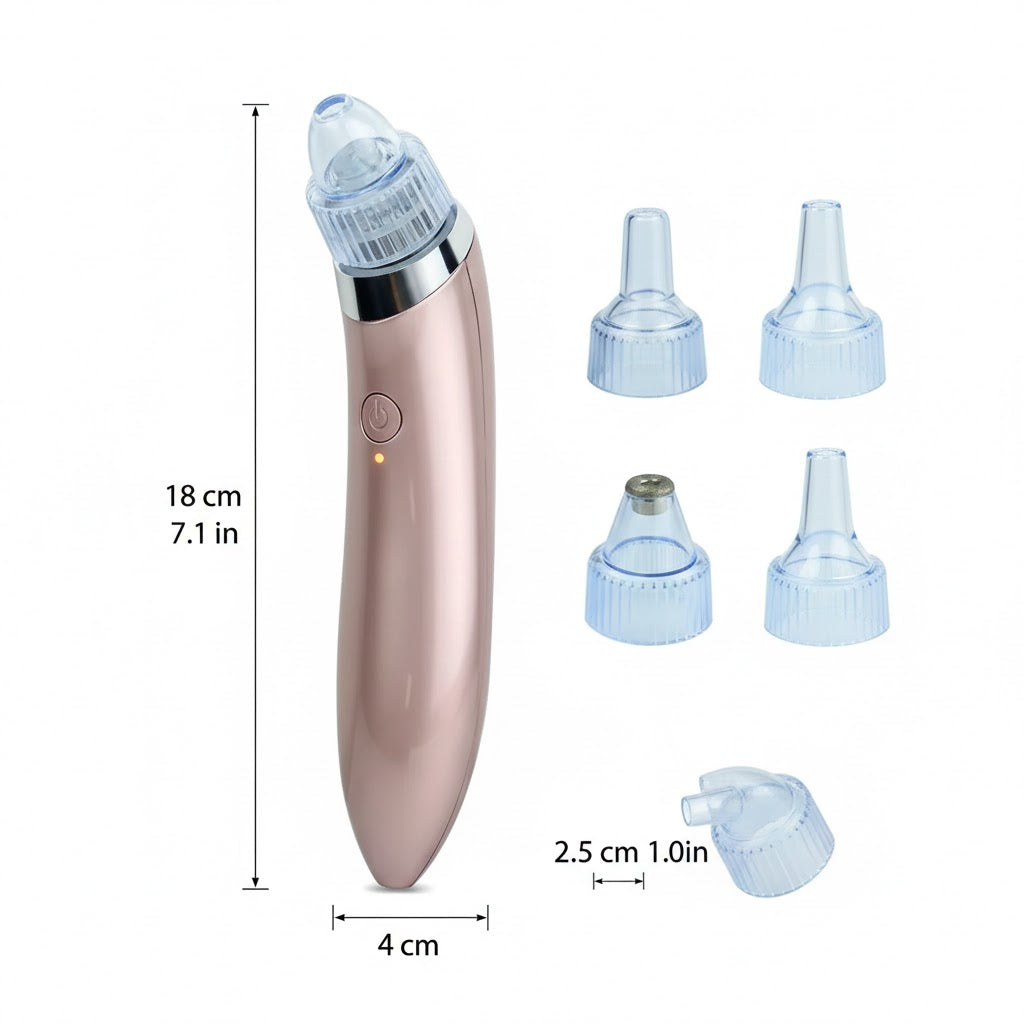 Extractor de Impurezas Pro Luvia™ – Succión al Vacío y Limpieza Profunda de Poros